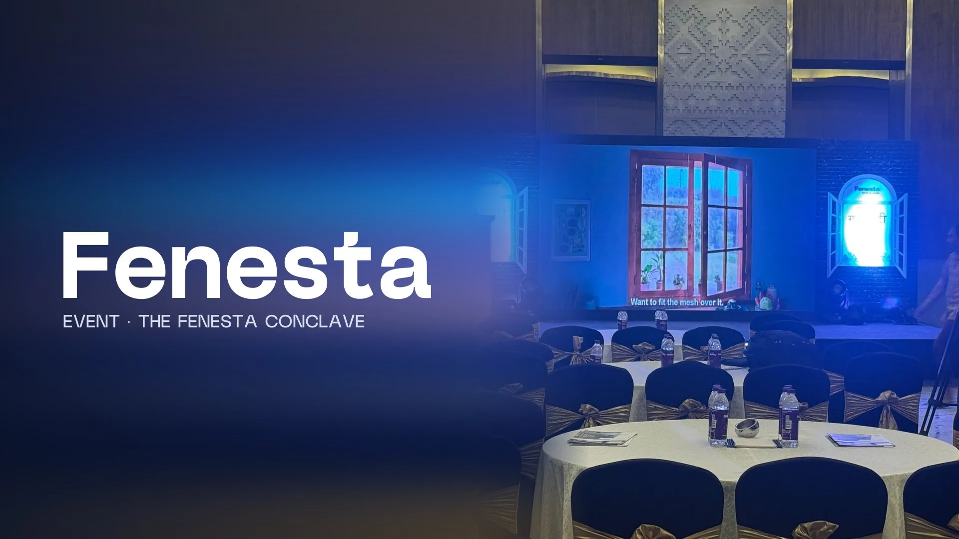 Fenesta, Event design