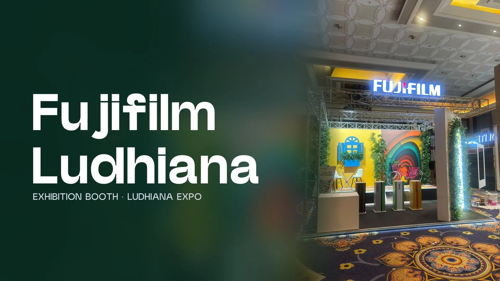 Fujifilm Ludhiana Expo, Exhibition booth