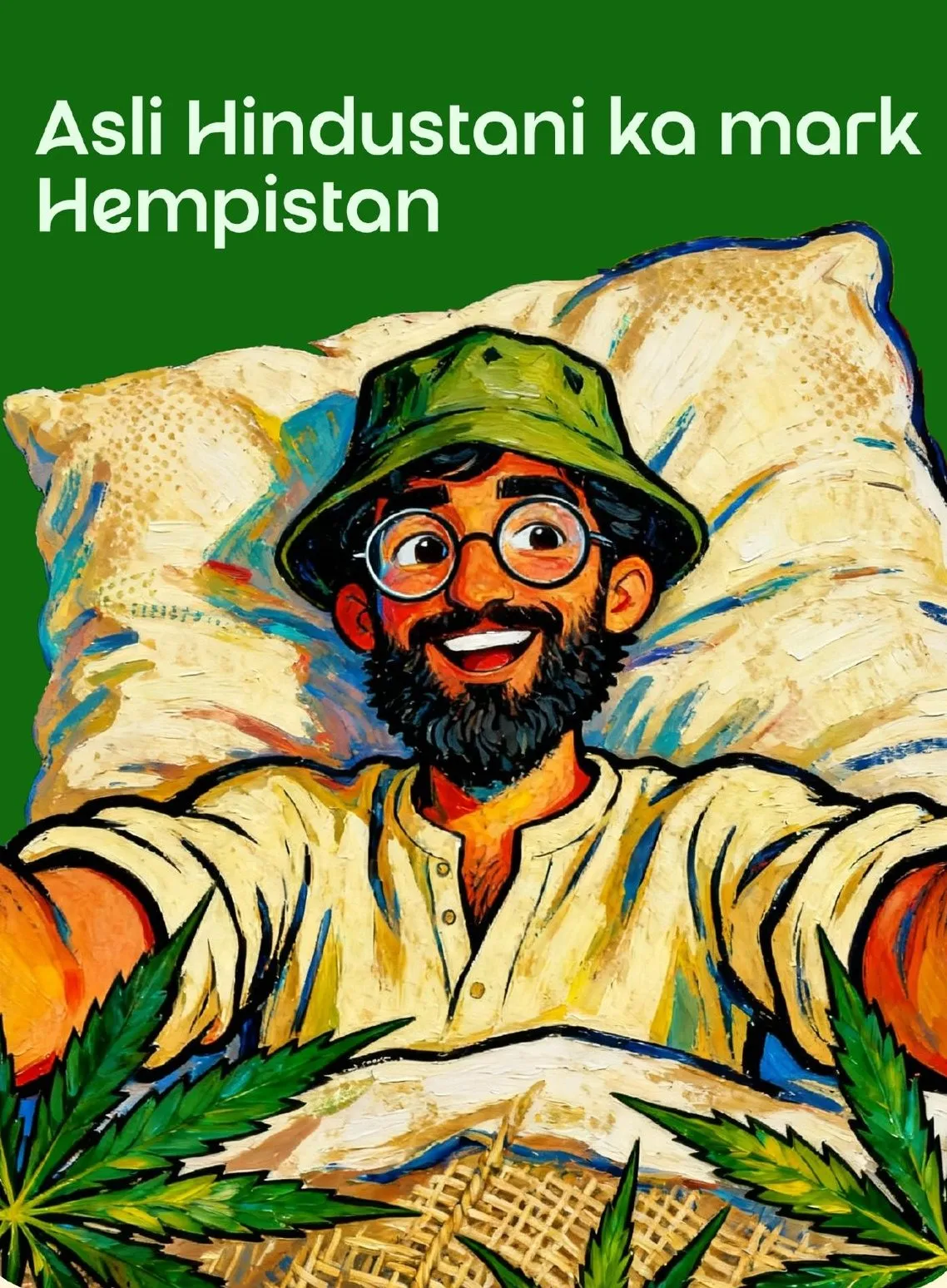 Post: Asli Hindustani ka mark Hempistan.